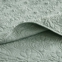 Madison Park Mansfield Antimicrobial Treated Reversible Quilt Set