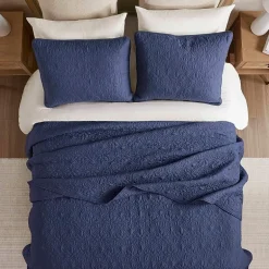 Madison Park Mansfield Oversized Antimicrobial Treated 3pc Bedspread Set