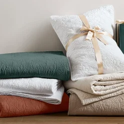 Madison Park Mansfield Oversized Antimicrobial Treated 3pc Bedspread Set