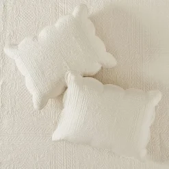 Madison Park Marino 3-Pc Reversible Scalloped Edge Quilt Set