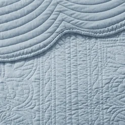 Madison Park Marino 3-Pc Reversible Scalloped Edge Quilt Set