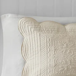 Madison Park Marino 3-Pc Reversible Scalloped Edge Quilt Set