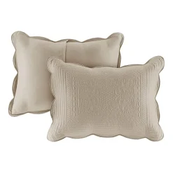 Madison Park Marino 3-Pc Reversible Scalloped Edge Quilt Set
