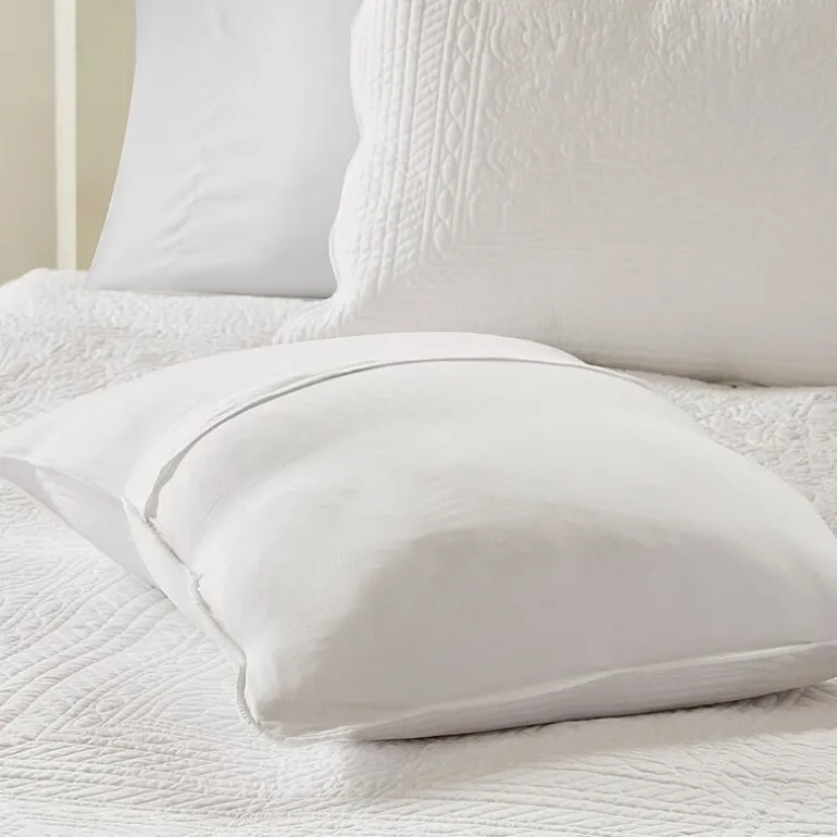 Madison Park Marino 3-Pc Reversible Scalloped Edge Quilt Set