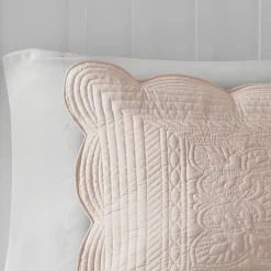 Madison Park Marino 3-Pc Reversible Scalloped Edge Quilt Set