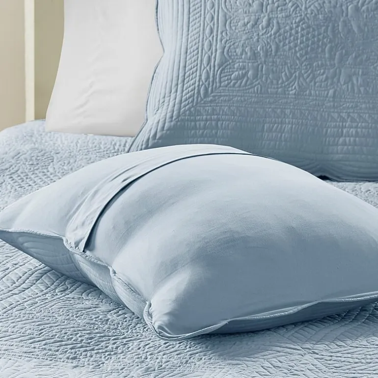 Madison Park Marino 3-Pc Reversible Scalloped Edge Quilt Set