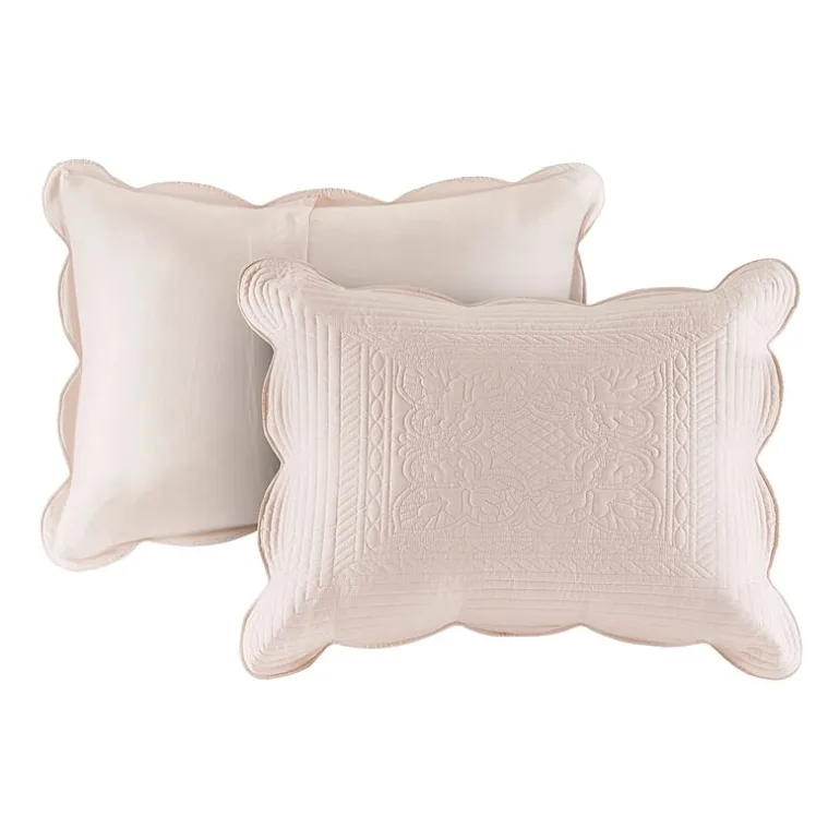 Madison Park Marino 3-Pc Reversible Scalloped Edge Quilt Set