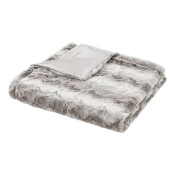 Madison Park Marselle Faux Fur Blanket