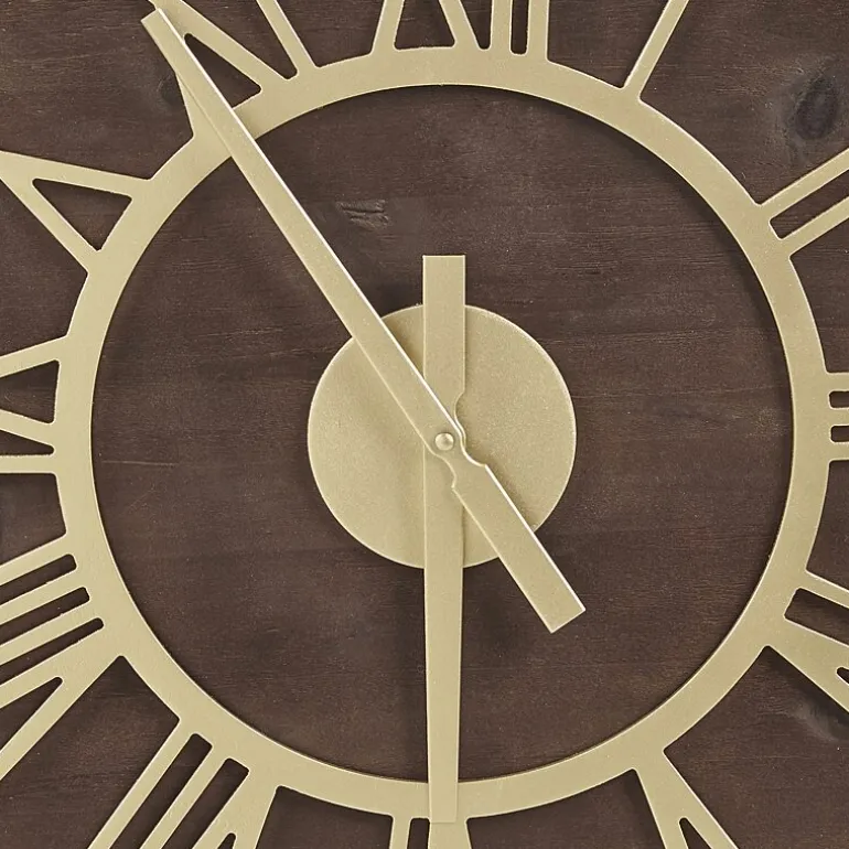 Madison Park Mason Wall Clock