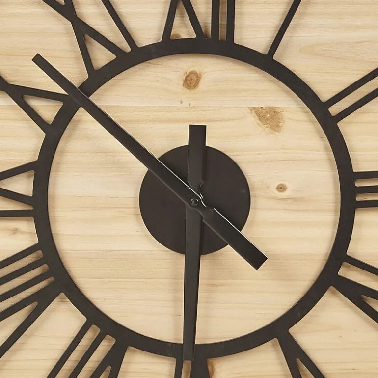 Madison Park Mason Wall Clock