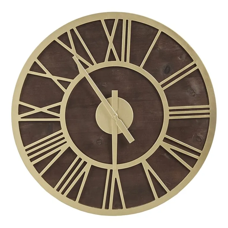 Madison Park Mason Wall Clock