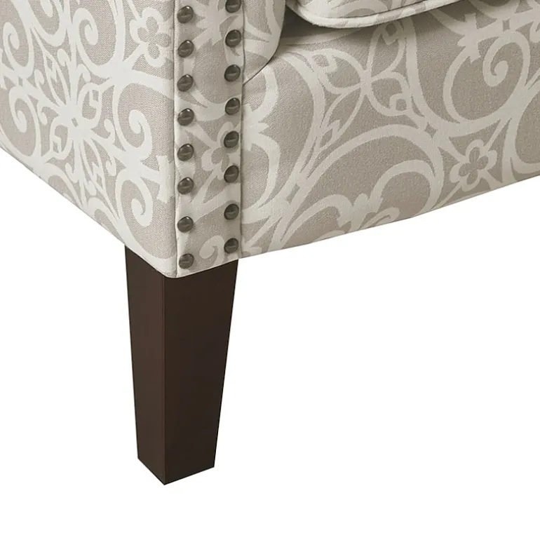 Madison Park Miri Natural Club Chair