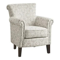 Madison Park Miri Natural Club Chair
