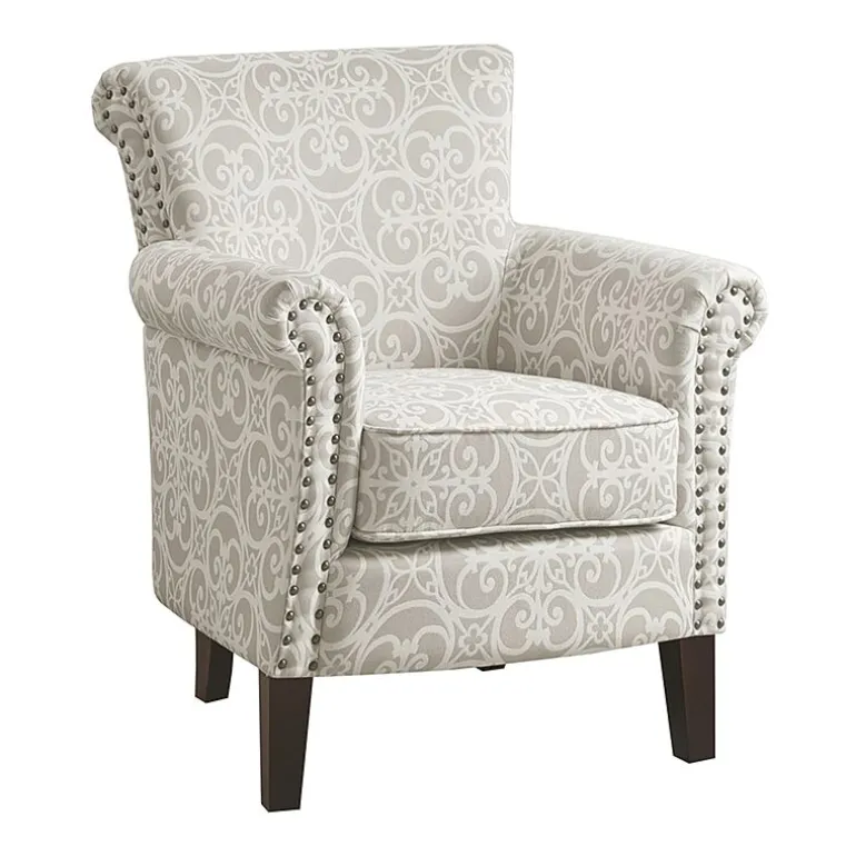 Madison Park Miri Natural Club Chair