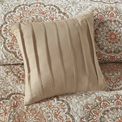 Madison Park Moraga 6-Pc Reversible Quilt Set With Throw Pillows