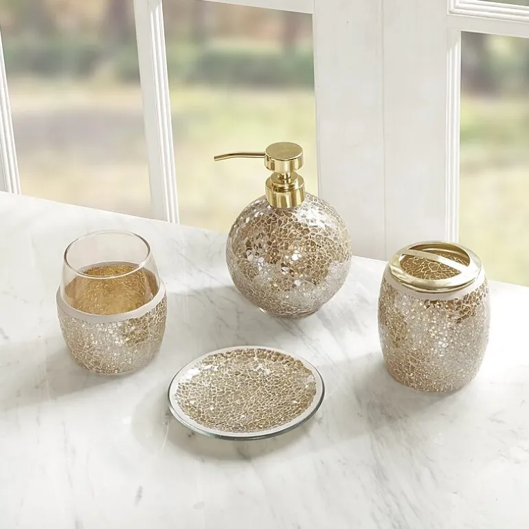 Madison Park Mosiac 4-pc. Bath Accessory Sets