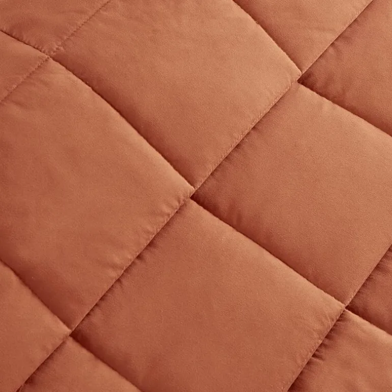 Madison Park Prospect Lightweight Down Alternative Blanket with Satin Trim