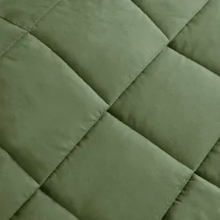 Madison Park Prospect Lightweight Down Alternative Blanket with Satin Trim