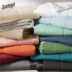 Madison Park Prospect Lightweight Down Alternative Blanket with Satin Trim
