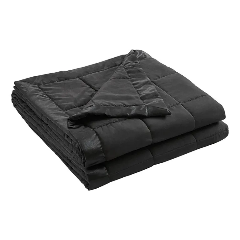 Madison Park Prospect Lightweight Down Alternative Blanket with Satin Trim