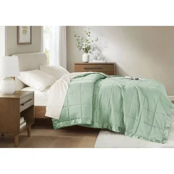 Madison Park Prospect Lightweight Down Alternative Blanket with Satin Trim