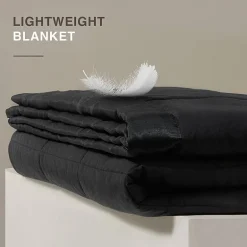 Madison Park Prospect Lightweight Down Alternative Blanket with Satin Trim