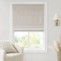 Madison Park Quincy Cordless 100% Blackout Roman Shade