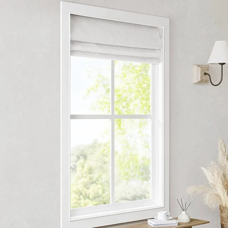 Madison Park Quincy Cordless 100% Blackout Roman Shade