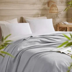 Madison Park Rayon from Bamboo Natural Cooling Breathable Cotton Blanket