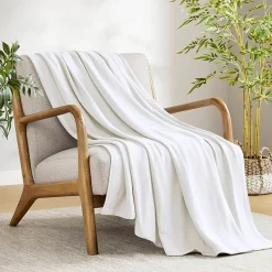 Madison Park Rayon from Bamboo Natural Cooling Breathable Cotton Blanket