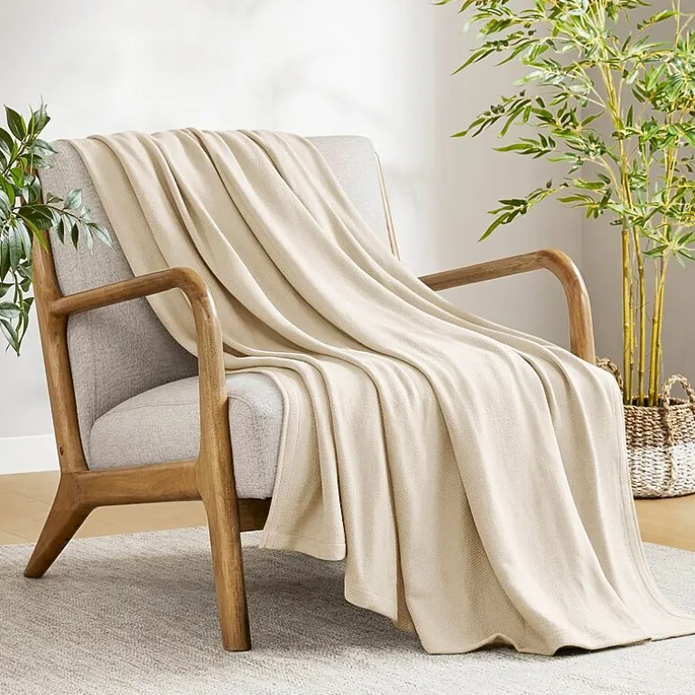 Madison Park Rayon from Bamboo Natural Cooling Breathable Cotton Blanket