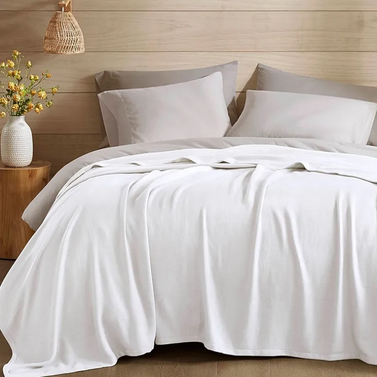 Madison Park Rayon from Bamboo Natural Cooling Breathable Cotton Blanket