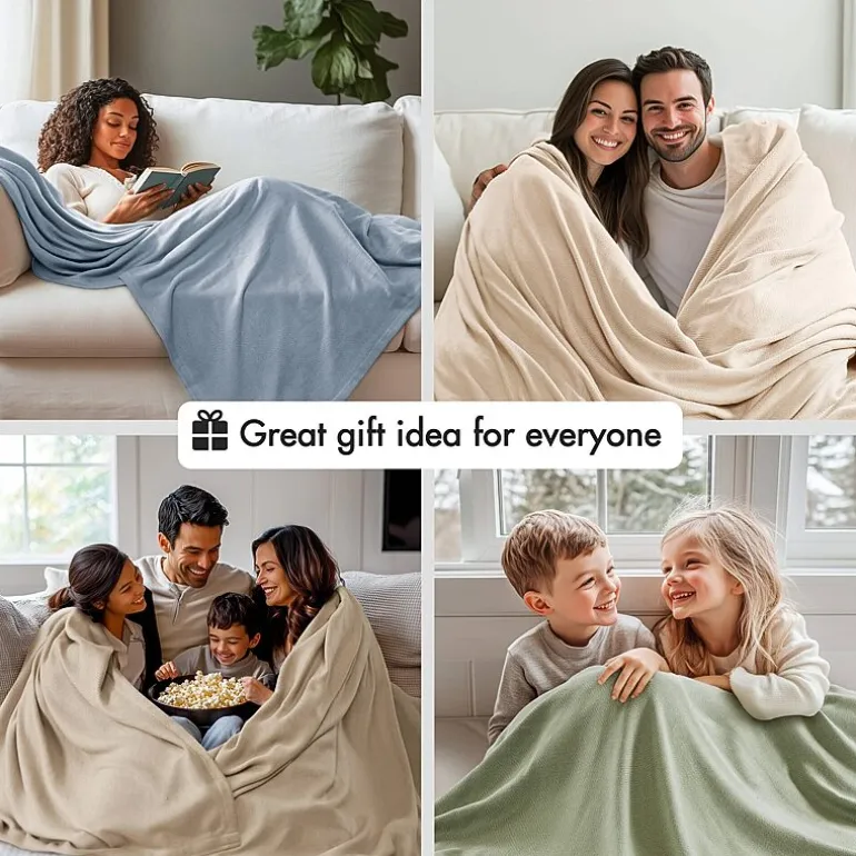 Madison Park Rayon from Bamboo Natural Cooling Breathable Cotton Blanket