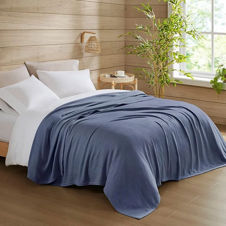 Madison Park Rayon from Bamboo Natural Cooling Breathable Cotton Blanket