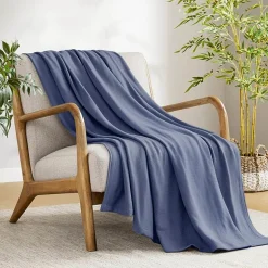 Madison Park Rayon from Bamboo Natural Cooling Breathable Cotton Blanket