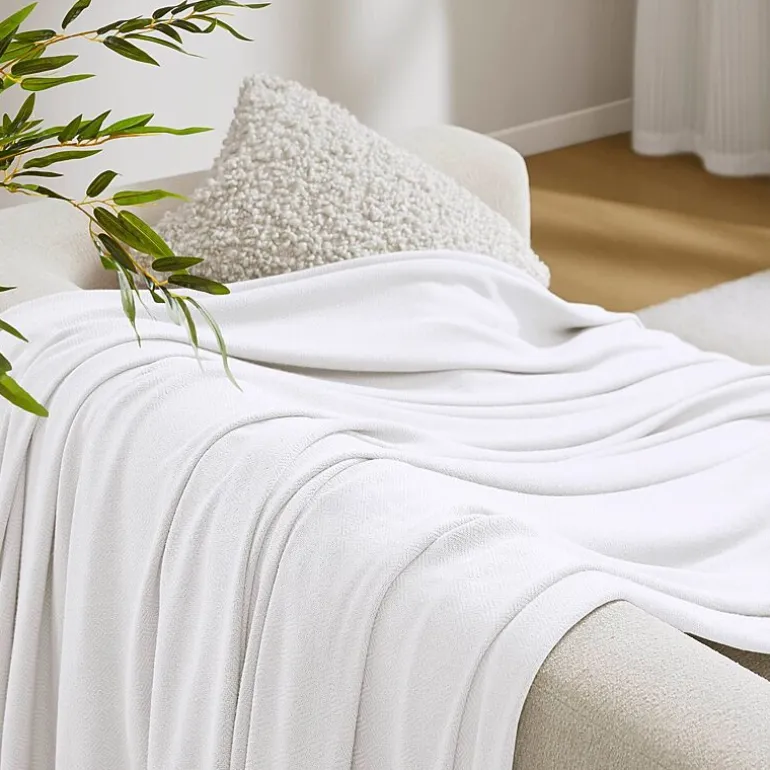 Madison Park Rayon from Bamboo Natural Cooling Breathable Cotton Blanket