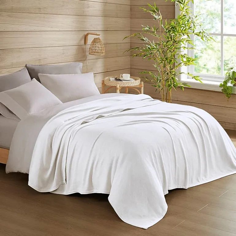 Madison Park Rayon from Bamboo Natural Cooling Breathable Cotton Blanket
