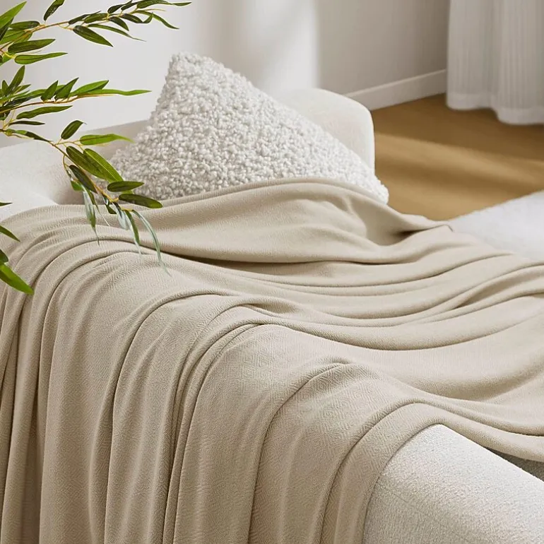 Madison Park Rayon from Bamboo Natural Cooling Breathable Cotton Blanket