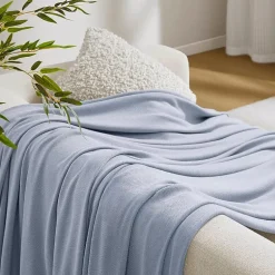 Madison Park Rayon from Bamboo Natural Cooling Breathable Cotton Blanket