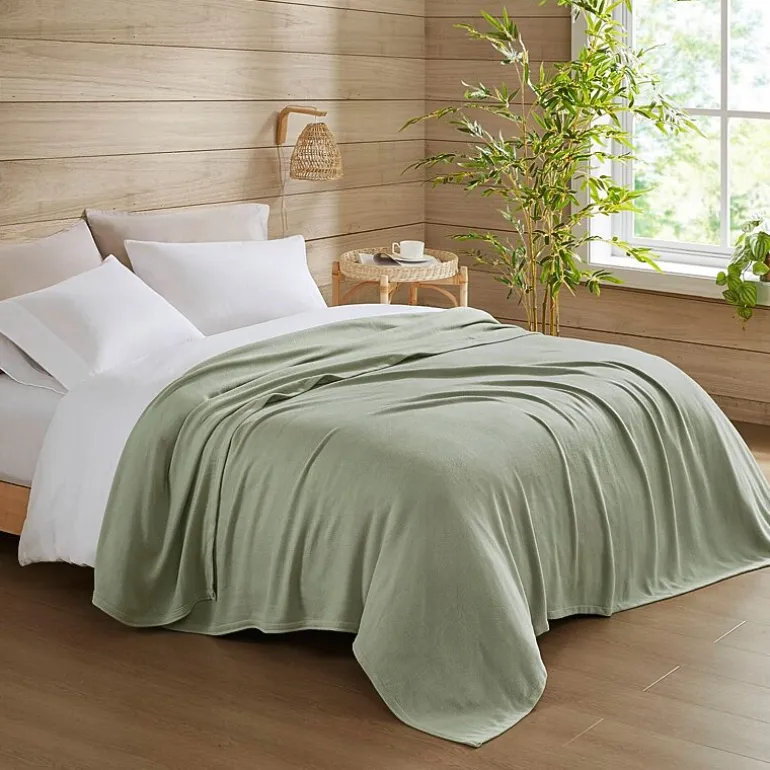 Madison Park Rayon from Bamboo Natural Cooling Breathable Cotton Blanket