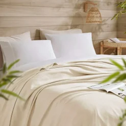 Madison Park Rayon from Bamboo Natural Cooling Breathable Cotton Blanket