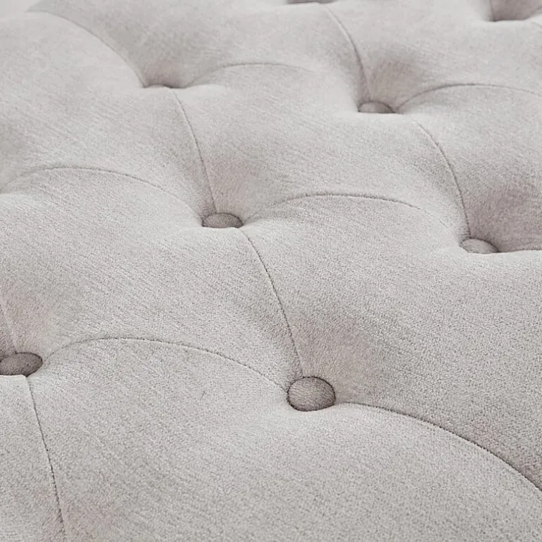 Madison Park Sasha Tufted Top Storage Bench