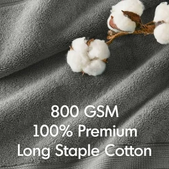 Madison Park Signature 800GSM 8-pc. Bath Towel Set