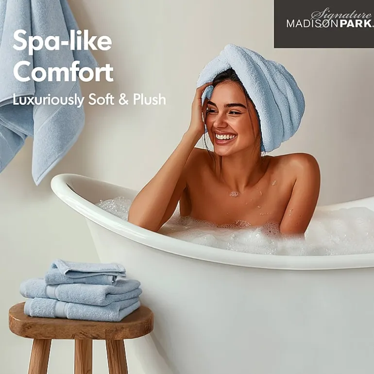 Madison Park Signature 800GSM 8-pc. Bath Towel Set