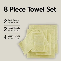 Madison Park Signature 800GSM 8-pc. Bath Towel Set