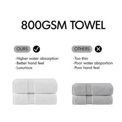 Madison Park Signature 800gsm 2-pc. Bath Sheet