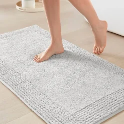 Madison Park Signature Splendor 100% Cotton Tufted 3000 Gsm Reversible Bath Rug