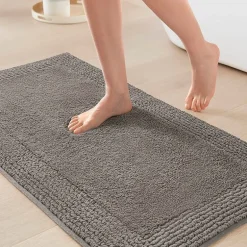 Madison Park Signature Splendor 100% Cotton Tufted 3000 Gsm Reversible Bath Rug