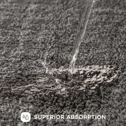 Madison Park Signature Splendor 100% Cotton Tufted 3000 Gsm Reversible Bath Rug