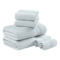Madison Park Signature Turkish Oversized Cotton Solid 6-pc. Solid Bath Towel Set